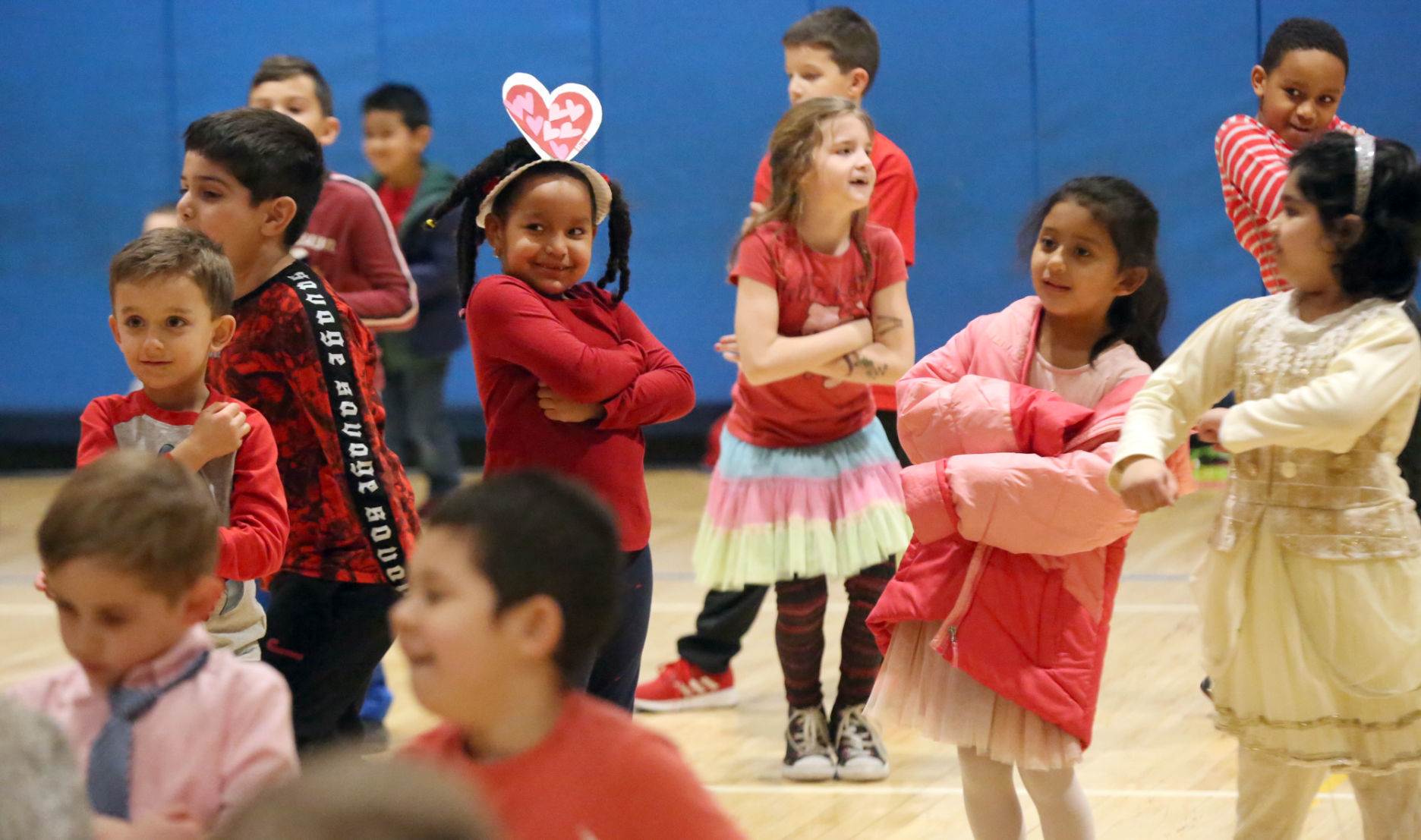 Marsh School dance and jump rope contest